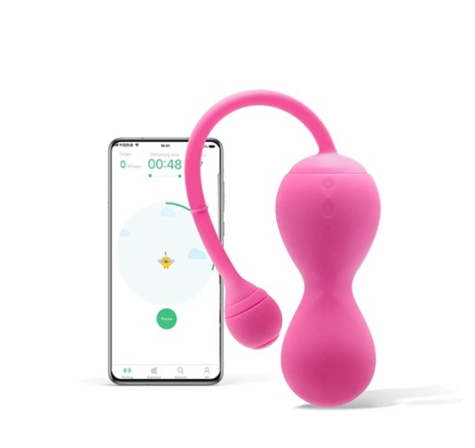 Kulki gejszy - Magic Motion Smart Kegel Master Pink